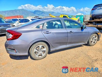 Trzecie zdjęcie samochodu z tyłu: 2021 HONDA CIVIC LX VIN:2HGFC2F60MH556417 - miniatura