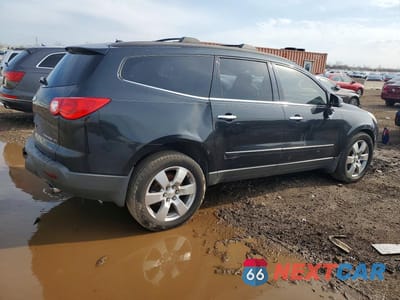 Trzecie zdjęcie samochodu z tyłu: 2011 CHEVROLET TRAVERSE LTZ VIN:1GNKVLEDXBJ318106 - miniatura
