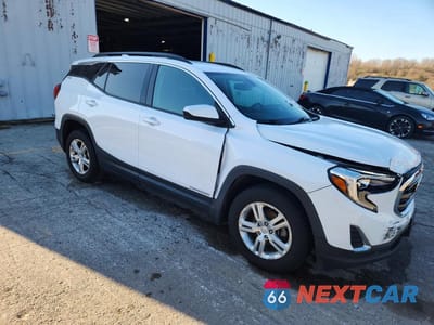 Czwarte zdjęcie samochodu z boku: 2019 GMC TERRAIN SLE VIN:3GKALMEV4KL221263 - miniatura