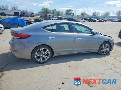 Trzecie zdjęcie samochodu z tyłu: 2017 HYUNDAI ELANTRA LIMITED VIN:KMHD84LF6HU263501 - miniatura