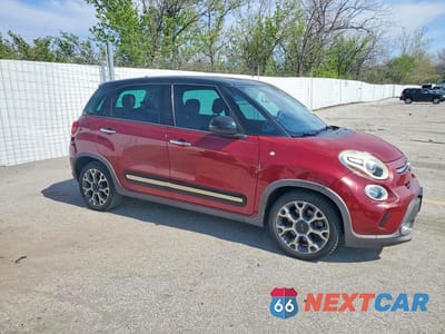 Czwarte zdjęcie samochodu z boku: 2015 FIAT 500L TREKKING VIN:ZFBCFADH3FZ032000 - miniatura