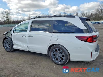 Drugie zdjęcie samochodu z przodu: 2025 HONDA ODYSSEY TOURING VIN:5FNRL6H82SB026177 - miniatura