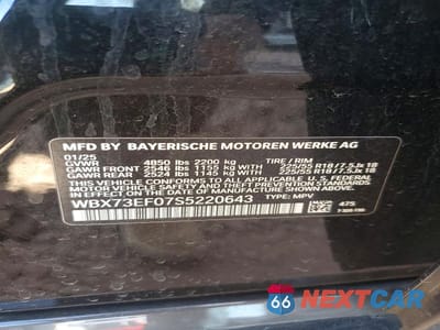 Zdjęcie 13 z 13 samochodu: 2025 BMW X1 XDRIVE28I VIN:WBX73EF07S5220643 - miniatura