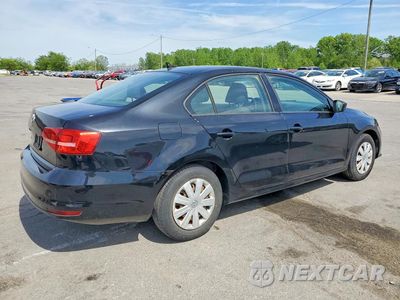 Trzecie zdjęcie samochodu z tyłu: 2015 VOLKSWAGEN JETTA VIN:3VW2K7AJ7FM266010 - miniatura