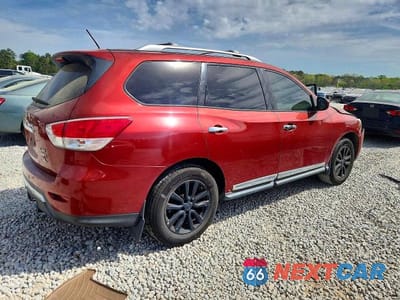 Trzecie zdjęcie samochodu z tyłu: 2013 NISSAN PATHFINDER S VIN:5N1AR2MM2DC633005 - miniatura
