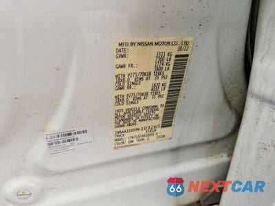 Zdjęcie 12 z 12 samochodu: 2023 NISSAN TITAN PRO-4X VIN:1N6AA1ED5PN103265 - miniatura