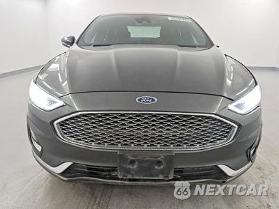 Piąte zdjęcie samochodu w środku: 2019 FORD FUSION TITANIUM VIN:3FA6P0SU6KR231743 - miniatura