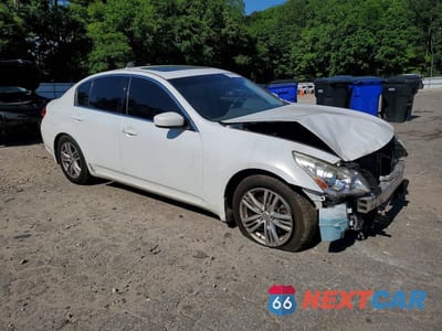 Czwarte zdjęcie samochodu z boku: 2013 INFINITI G37 SEDAN JOURNEY VIN:JN1CV6AP0DM724737 - miniatura