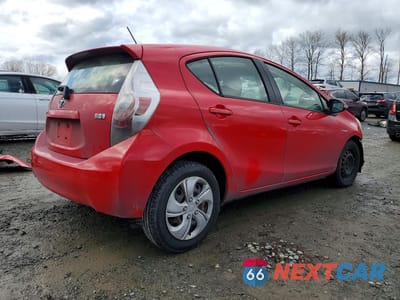 Trzecie zdjęcie samochodu z tyłu: 2013 TOYOTA PRIUS C TWO VIN:JTDKDTB36D1535436 - miniatura