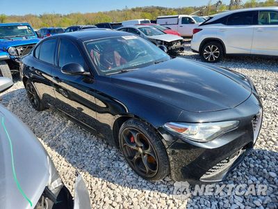 Czwarte zdjęcie samochodu z boku: 2019 ALFA ROMEO GIULIA TI VIN:ZARFANBN0K7608212 - miniatura