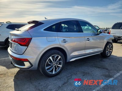 Trzecie zdjęcie samochodu z tyłu: 2022 AUDI Q5 SPORTBACK PRM PLS 45 VIN:WA15AAFY8N2127736 - miniatura