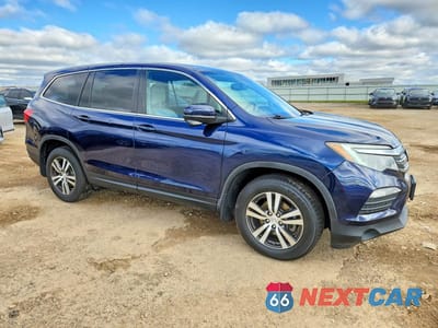 Czwarte zdjęcie samochodu z boku: 2018 HONDA PILOT EXL VIN:5FNYF6H51JB042622 - miniatura