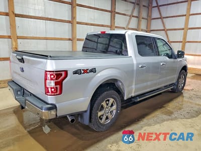Trzecie zdjęcie samochodu z tyłu: 2018 FORD F150 SUPERCREW VIN:1FTEW1E53JFE42655 - miniatura
