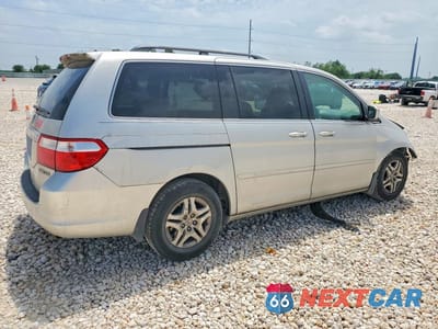 Trzecie zdjęcie samochodu z tyłu: 2007 HONDA ODYSSEY EXL VIN:5FNRL38647B438928 - miniatura