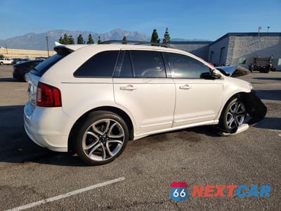 Trzecie zdjęcie samochodu z tyłu: 2014 FORD EDGE SPORT VIN:2FMDK4AK9EBB06919 - miniatura