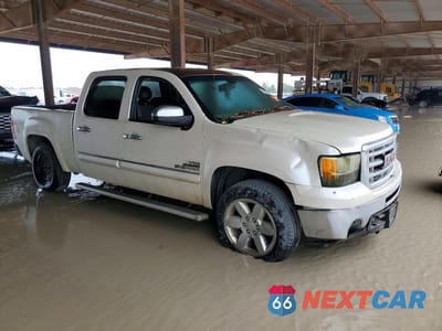 Czwarte zdjęcie samochodu z boku: 2012 GMC SIERRA C1500 SLE VIN:3GTP1VE04CG125195 - miniatura