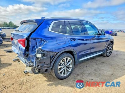 Trzecie zdjęcie samochodu z tyłu: 2019 BMW X3 XDRIVE30I VIN:5UXTR9C58KLD92226 - miniatura