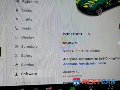 Zdjęcie 9 z 12 samochodu: 2022 TESLA MODEL 3 VIN:5YJ3E1EA9NF185390 - miniatura