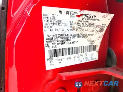 Zdjęcie 23 z 24 samochodu: 2012 FORD F250 SUPER DUTY VIN:1FT7W2BT1CEB39237 - miniatura