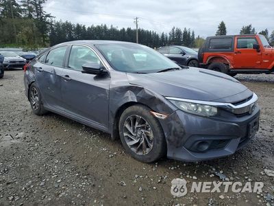 Czwarte zdjęcie samochodu z boku: 2018 HONDA CIVIC EX VIN:2HGFC2F89JH502157 - miniatura