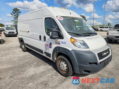 Czwarte zdjęcie samochodu z boku: 2021 RAM PROMASTER 2500 DELIVERY VAN VIN:3C6ERVDG3ME508113 - miniatura