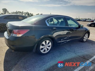 Trzecie zdjęcie samochodu z tyłu: 2008 HONDA ACCORD EXL VIN:JHMCP268X8C059521 - miniatura