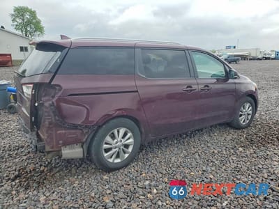 Trzecie zdjęcie samochodu z tyłu: 2017 KIA SEDONA LX VIN:KNDMB5C1XH6319105 - miniatura