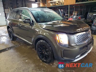 Czwarte zdjęcie samochodu z boku: 2021 KIA TELLURIDE EX V6 4DR VIN:5XYP3DHC0MG152856 - miniatura