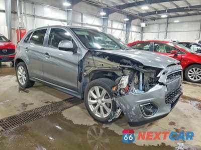 Czwarte zdjęcie samochodu z boku: 2014 MITSUBISHI OUTLANDER SPORT SE VIN:4A4AP4AUXEE032336 - miniatura