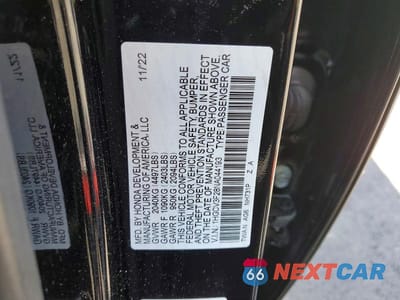 Zdjęcie 13 z 13 samochodu: 2022 HONDA ACCORD HYBRID SPORT VIN:1HGCV3F28NA044193 - miniatura