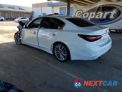 Drugie zdjęcie samochodu z przodu: 2021 INFINITI Q50 LUXE VIN:JN1EV7BP3MM701546 - miniatura