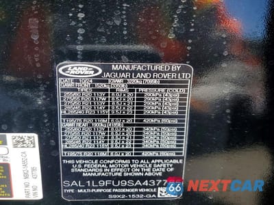 Zdjęcie 14 z 14 samochodu: 2025 LAND ROVER RANGE ROVER SPORT DYNAMIC SE VIN:SAL1L9FU9SA437785 - miniatura
