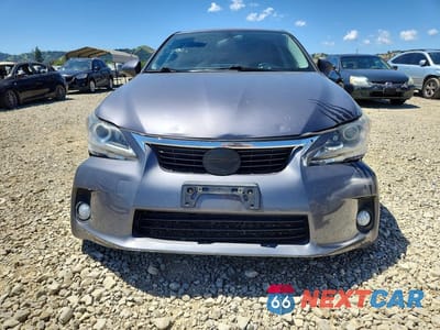 Piąte zdjęcie samochodu w środku: 2012 LEXUS CT 200 VIN:JTHKD5BH3C2084013 - miniatura