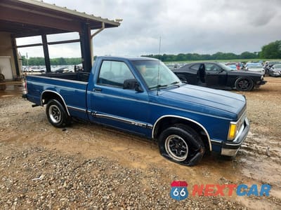 Czwarte zdjęcie samochodu z boku: 1992 CHEVROLET S TRUCK S10 VIN:1GCCS14ZXN8189187 - miniatura