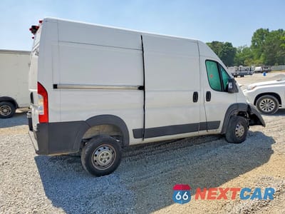 Trzecie zdjęcie samochodu z tyłu: 2020 RAM PROMASTER 1500 DELIVERY VAN VIN:3C6TRVBG8LE135501 - miniatura