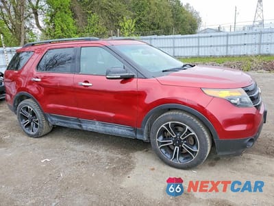 Czwarte zdjęcie samochodu z boku: 2014 FORD EXPLORER SPORT VIN:1FM5K8GT9EGB29637 - miniatura