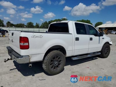 Trzecie zdjęcie samochodu z tyłu: 2007 FORD F150 SUPERCREW VIN:1FTPW14V27KC78289 - miniatura