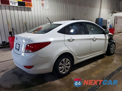 Trzecie zdjęcie samochodu z tyłu: 2015 HYUNDAI ACCENT GLS VIN:KMHCT4AE7FU926916 - miniatura