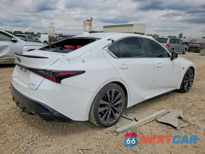 Trzecie zdjęcie samochodu z tyłu: 2021 LEXUS IS 350 F SPORT VIN:JTHGZ1B27M5045825 - miniatura