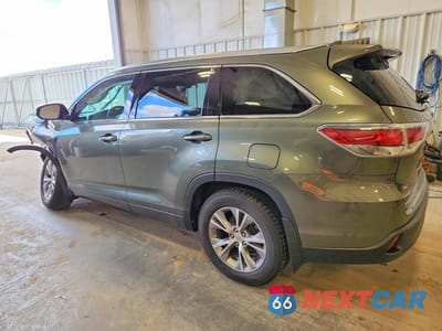 Drugie zdjęcie samochodu z przodu: 2014 TOYOTA HIGHLANDER XLE VIN:5TDJKRFH7ES056778 - miniatura