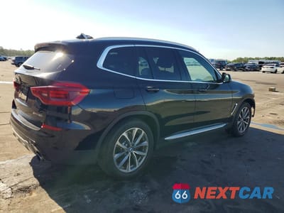 Trzecie zdjęcie samochodu z tyłu: 2019 BMW X3 SDRIVE30I VIN:5UXTR7C51KLR48510 - miniatura