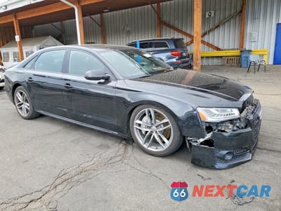 Czwarte zdjęcie samochodu z boku: 2017 AUDI A8 L QUATTRO VIN:WAU44AFD7HN016603 - miniatura