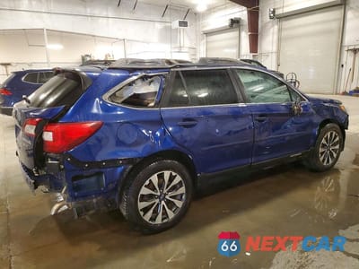 Trzecie zdjęcie samochodu z tyłu: 2016 SUBARU OUTBACK 3.6R LIMITED VIN:4S4BSENC0G3271728 - miniatura