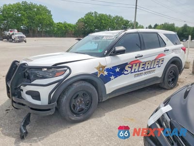 2021 FORD EXPLORER POLICE INTERCEPTOR 1FM5K8AC3MNA02451 - główne zdjęcie licytacji z USA - miniatura