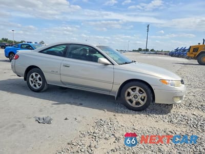 Czwarte zdjęcie samochodu z boku: 2000 TOYOTA CAMRY SOLARA SE V6 VIN:2T1CF22P8YC279927 - miniatura