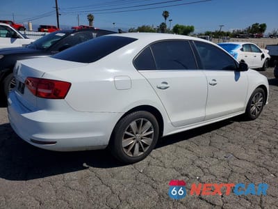 Trzecie zdjęcie samochodu z tyłu: 2015 VOLKSWAGEN JETTA SE VIN:3VWD17AJ3FM286203 - miniatura