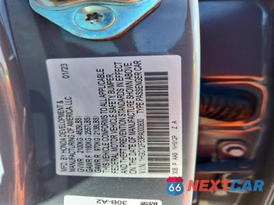Zdjęcie 13 z 13 samochodu: 2023 HONDA ACCORD HYBRID SPORT VIN:1HGCY2F53PA000830 - miniatura