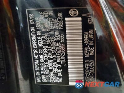 Zdjęcie 12 z 12 samochodu: 2008 TOYOTA YARIS BASE VIN:JTDJT923585216335 - miniatura