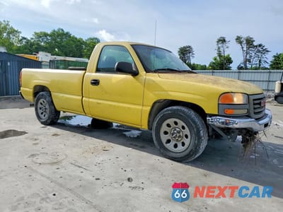 Czwarte zdjęcie samochodu z boku: 2006 GMC NEW SIERRA C1500 VIN:3GTEC14X16G257070 - miniatura
