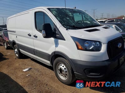 Czwarte zdjęcie samochodu z boku: 2025 FORD TRANSIT 350 DELIVERY VAN VIN:1FTBW2Y81SKA32671 - miniatura
